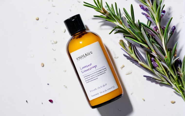 아로마테라피 샴푸 추천 - A woman experiencing the sensory pleasure of aromatherapy shampoo.**

"A woman with healthy, shiny h...