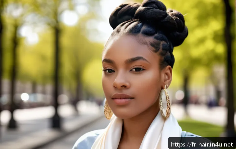 블랙헤어를 위한 스타일링 팁 관련 이미지 2